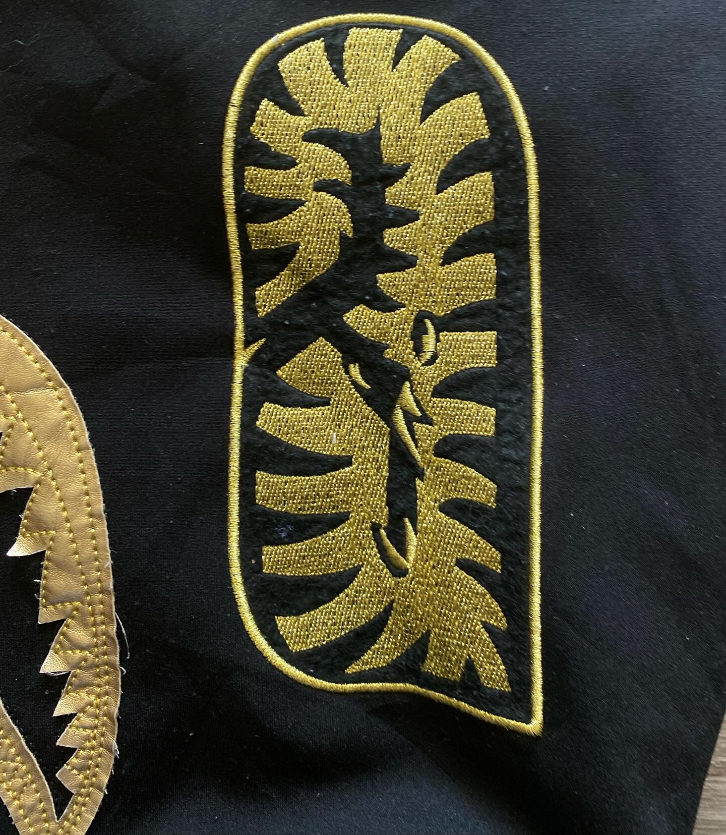 Winter streetwear embroidered men's oversized high-quality 1000Gsm full-face custom zipper hoodie black Hell Star 1.1 pocket