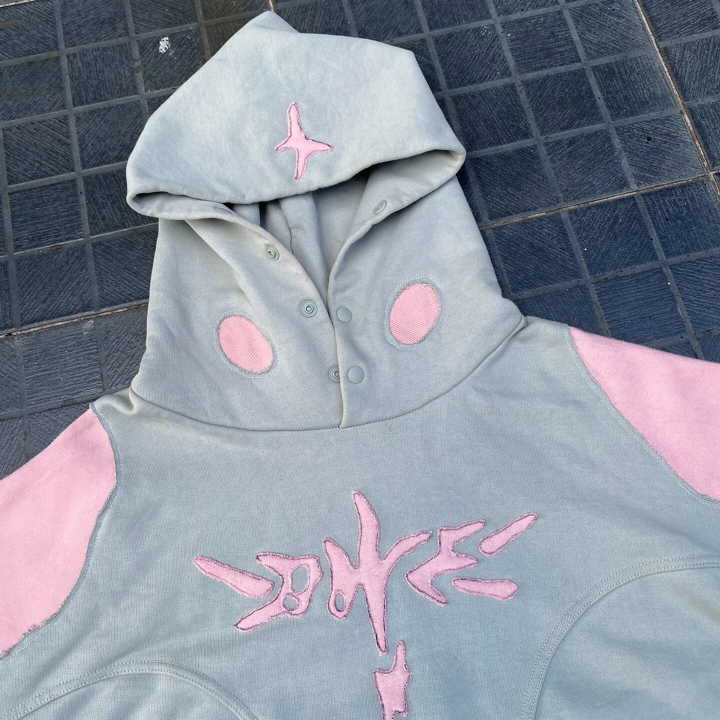 Super Ling 100% polyester fabric 300, 400, 420 Gsm custom sublimation Super Dalian hoodie autumn retro patchwork for men