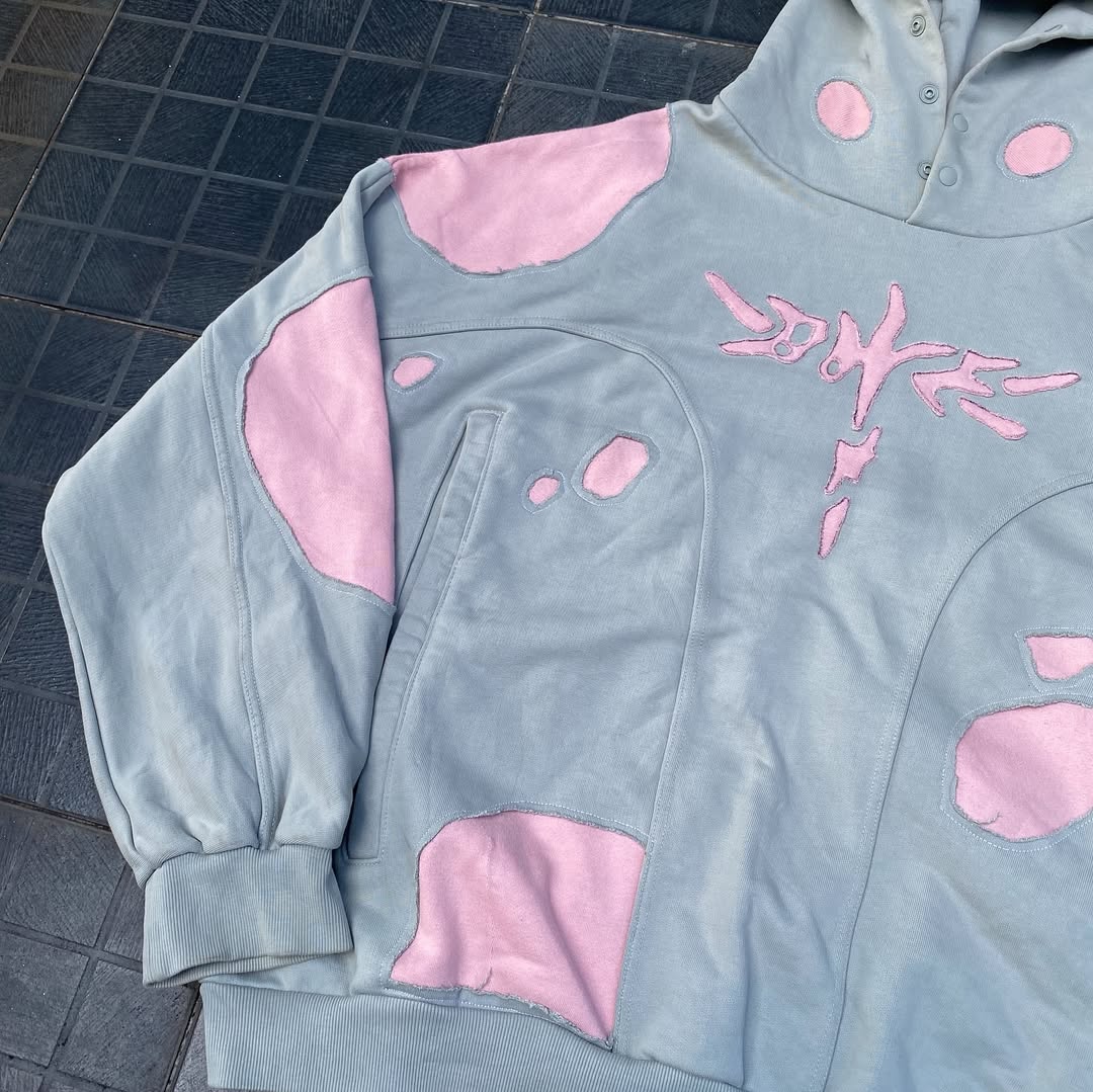 Super Ling 100% polyester fabric 300, 400, 420 Gsm custom sublimation Super Dalian hoodie autumn retro patchwork for men