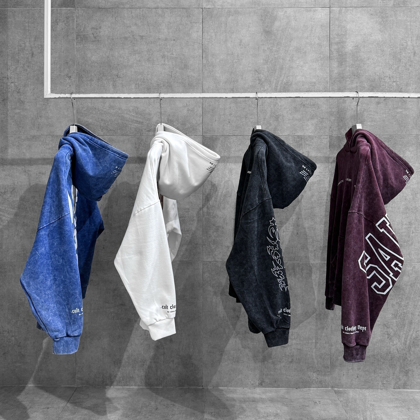 Custom-made winter men's oversized 600, 800, 1000gsm cotton-polyester fabric sweatshirts, embossed acid-washed pullovers and hoodies