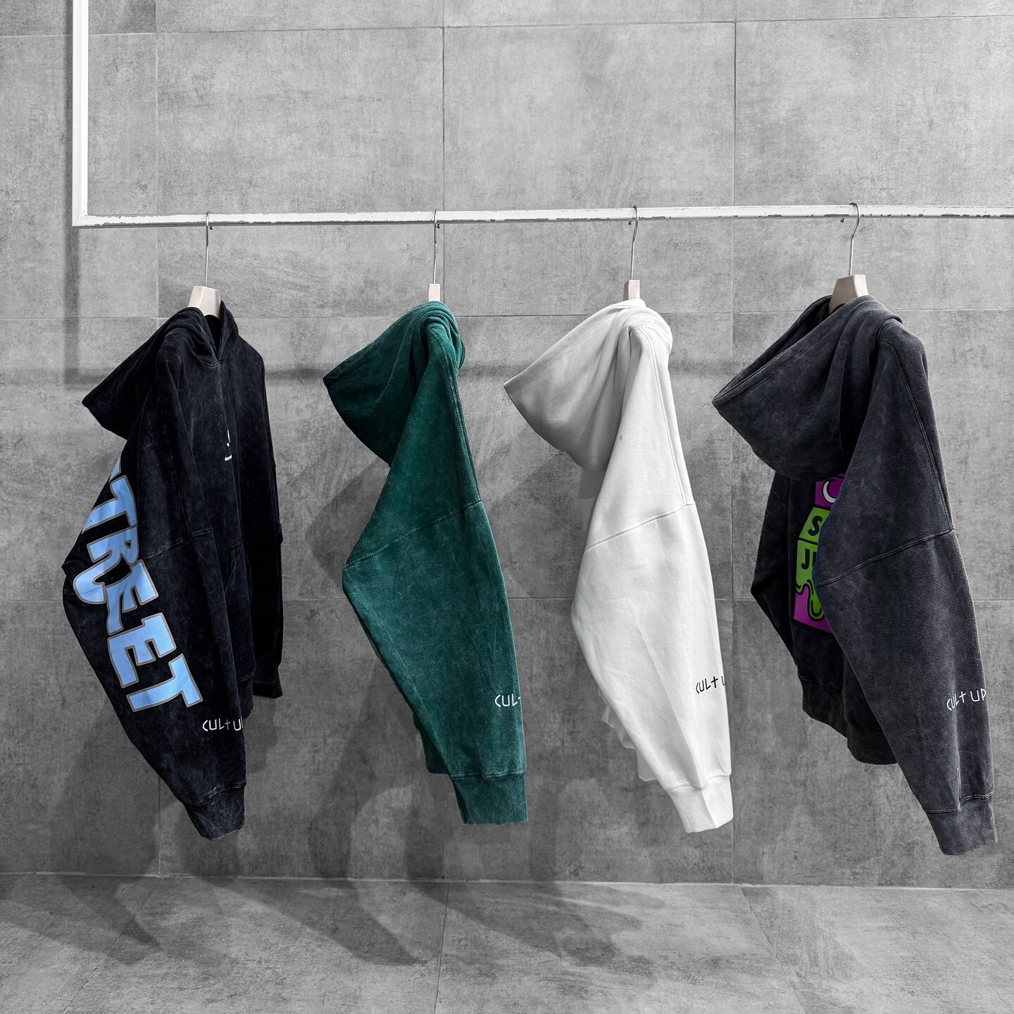 400, 420, 500gsm 100% cotton oversized Y2K acid-washed pullover hoodie custom men's streetwear manufacturer autumn and winter