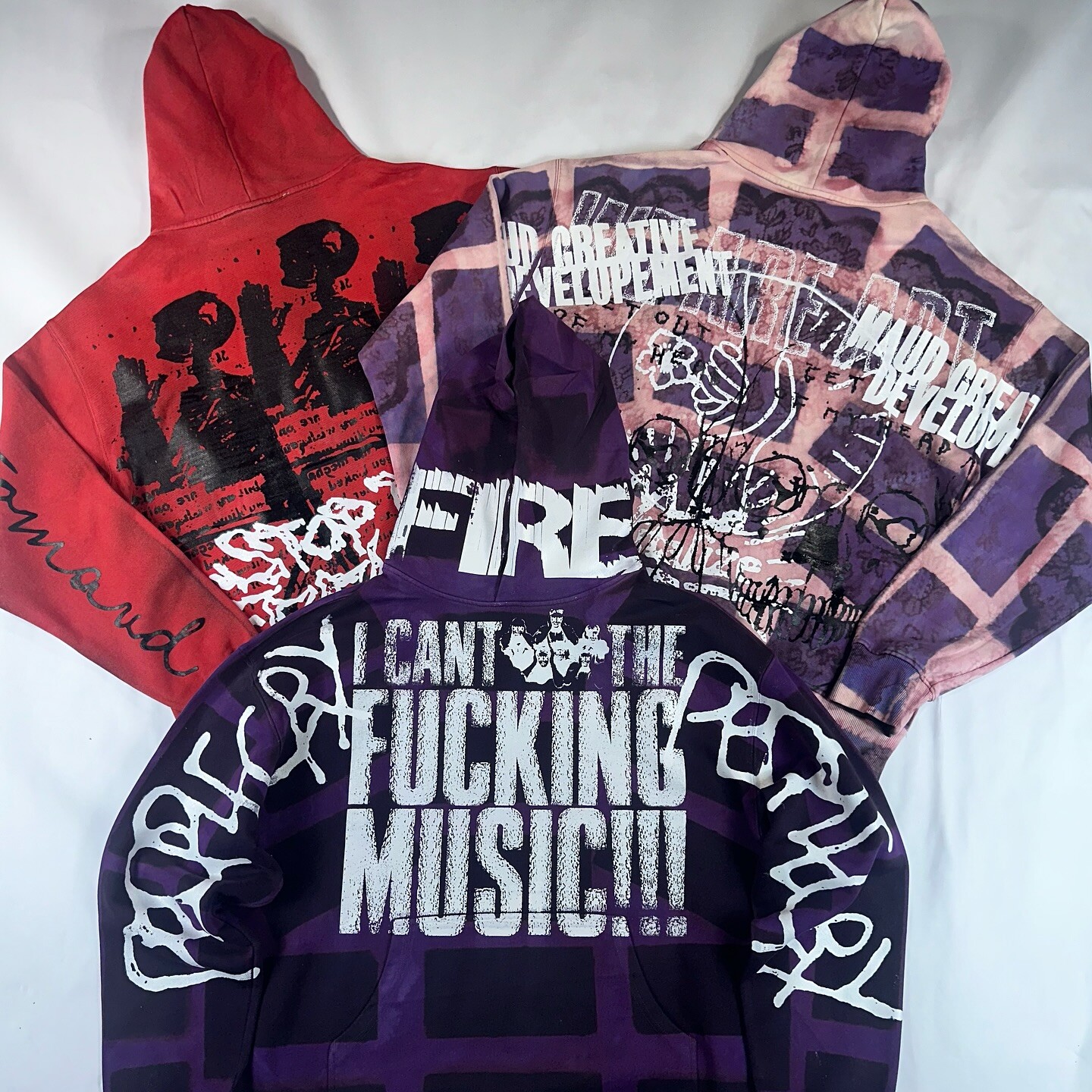 Customized 420 Gsm men's logo oversized retro Gothic hoodie, high-quality organic cotton vintage pullover sweatshirt for winter