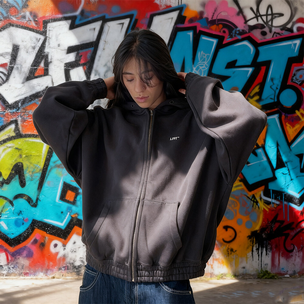 800 Gsm heavy-duty washed basic hooded sweatshirt for both men and women, pullover hooded shirt for men, custom-made with oversized letter pattern