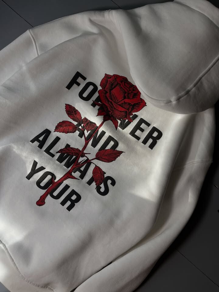 Custom-made thick and luxurious hoodies 500-1000 Gsm, custom-made 100% cotton men's pullover sweatshirt, suitable for letters and flowers