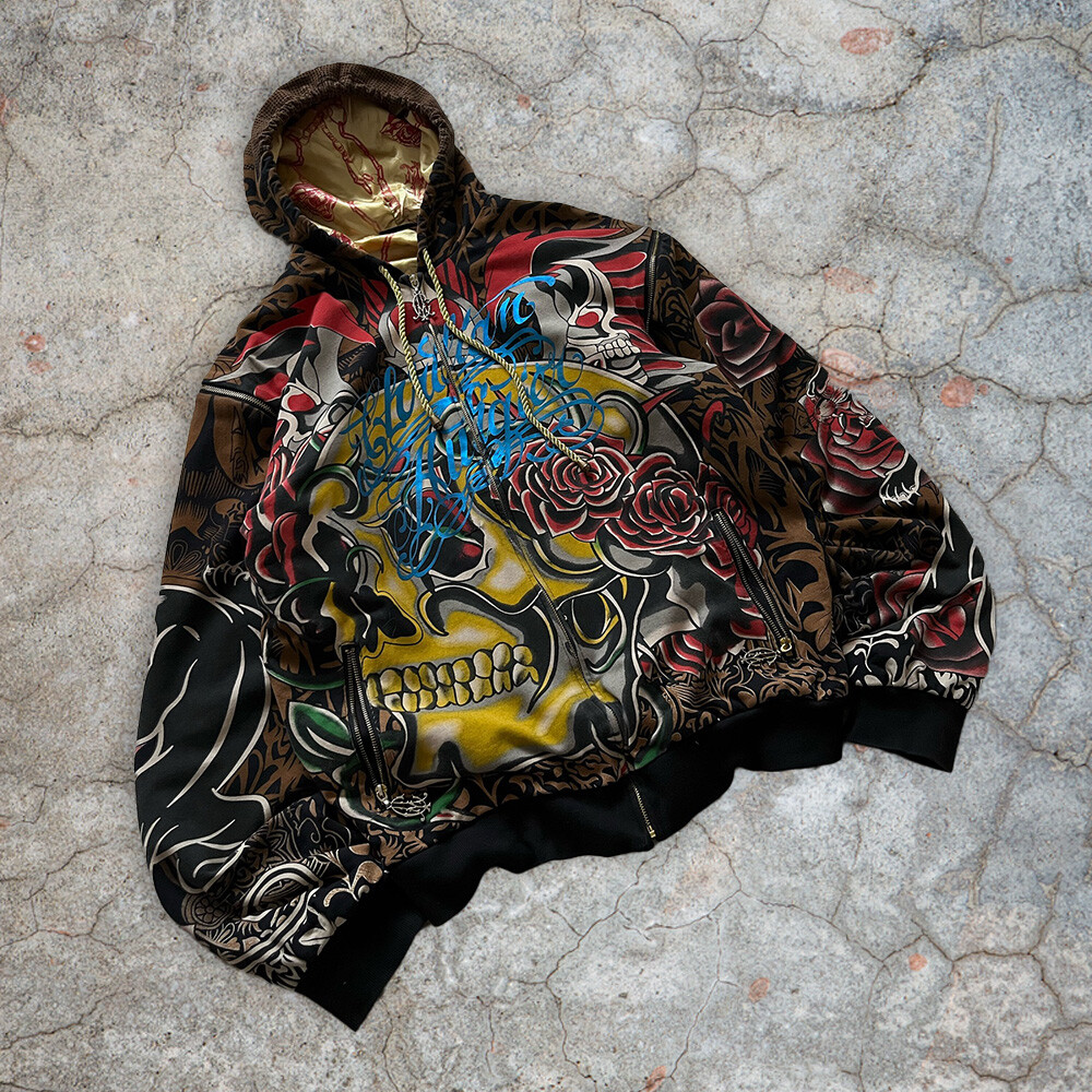 A 100% cotton round-neck hoodie with animal patterns for both men and women in winter, 350g custom rhindiamond full heat sublimation printed pullover