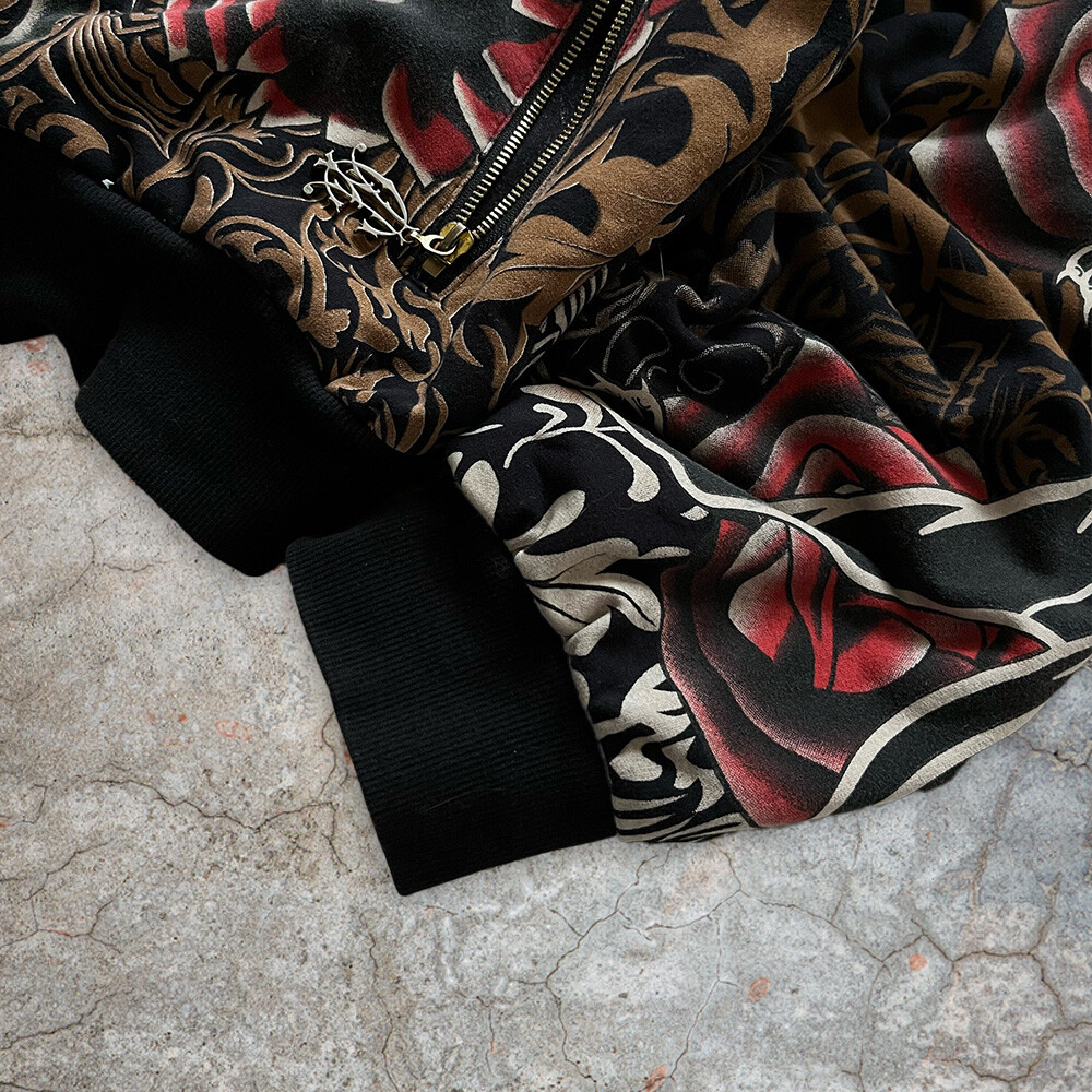 A 100% cotton round-neck hoodie with animal patterns for both men and women in winter, 350g custom rhindiamond full heat sublimation printed pullover