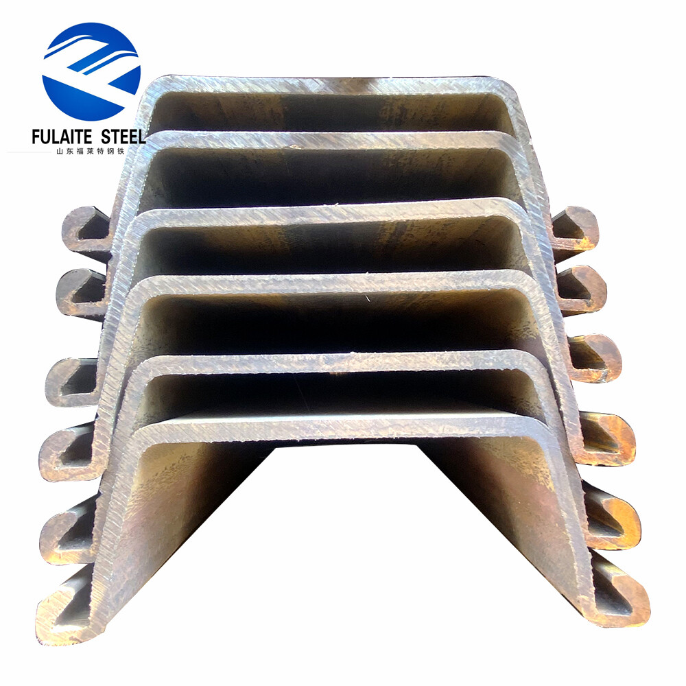 Fábrica de pilotes de acero Az12/Au20/Au750/Az580/Za680 Pilotes de acero conformados en frío