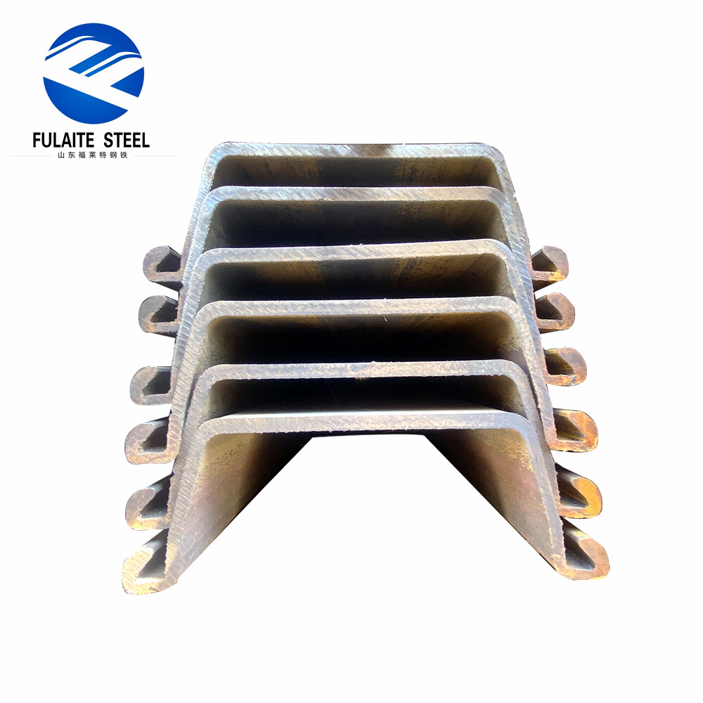 Fábrica de pilotes de acero Az12/Au20/Au750/Az580/Za680 Pilotes de acero conformados en frío