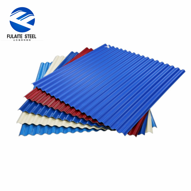 Servicio de corte y procesamiento de láminas de acero corrugado galvanizado y revestido en color de alta calidad de 0.3mm y 0.5mm de espesor Galvalume PPGI