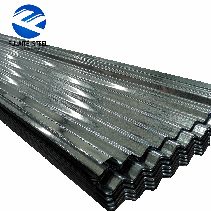 Láminas de techo corrugadas de acero galvanizado 665mm-920mm de ancho Grado DX51D recubiertas de zinc con servicios de corte/soldadura/doblado