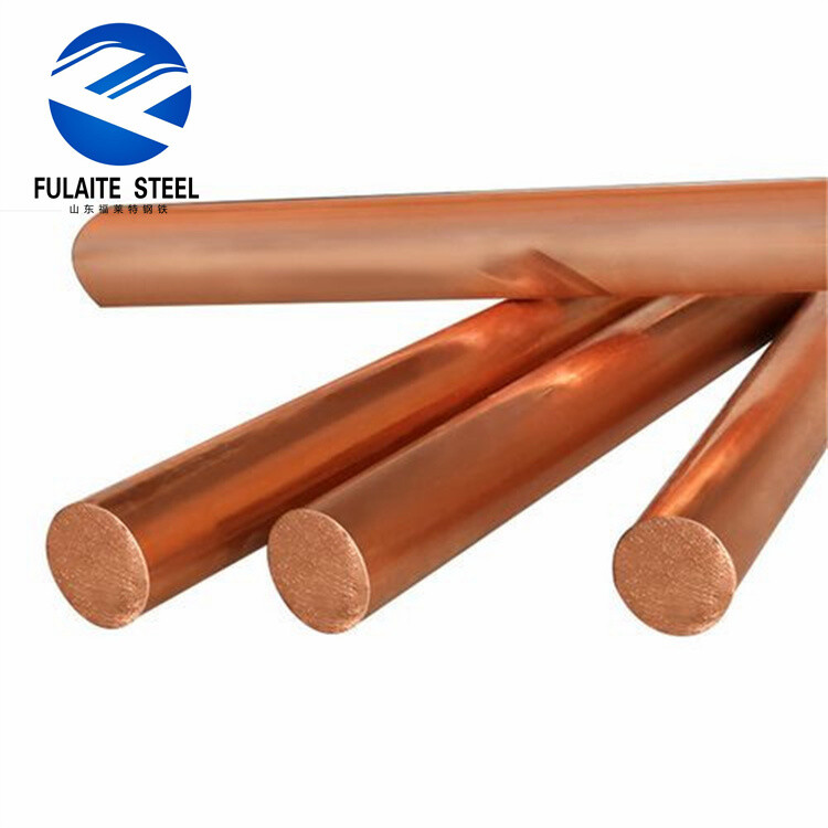 Proveedor de varilla de ánodo de cobre puro 3mm 4mm 5mm 6mm 8mm 50mm 60mm 70mm 80mm 90mm Barra redonda de latón cobre