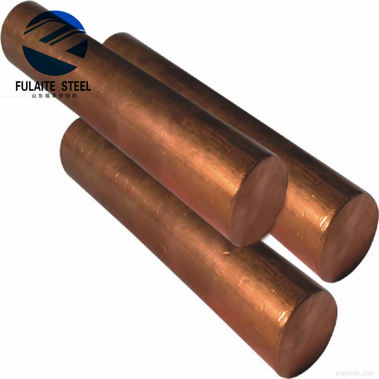 Fábrica suministra barra de cobre de 1mm, 3mm, 8mm-100mm pureza 99.9% T2 Tp1 C1100 C1010