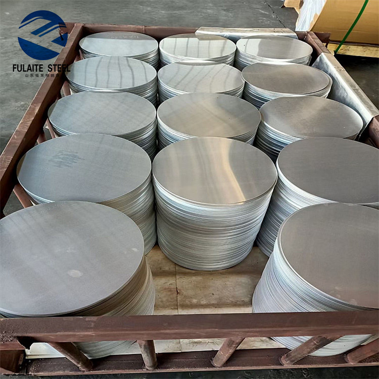 1050 1060 1100 3003 Círculo de aluminio redondo para utensilios de cocina, iluminación, corte de discos de aluminio Hojas de aluminio de alta calidad