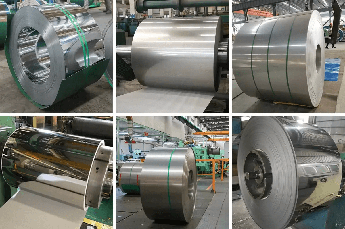 stainless steel coil display stainless steel coil display