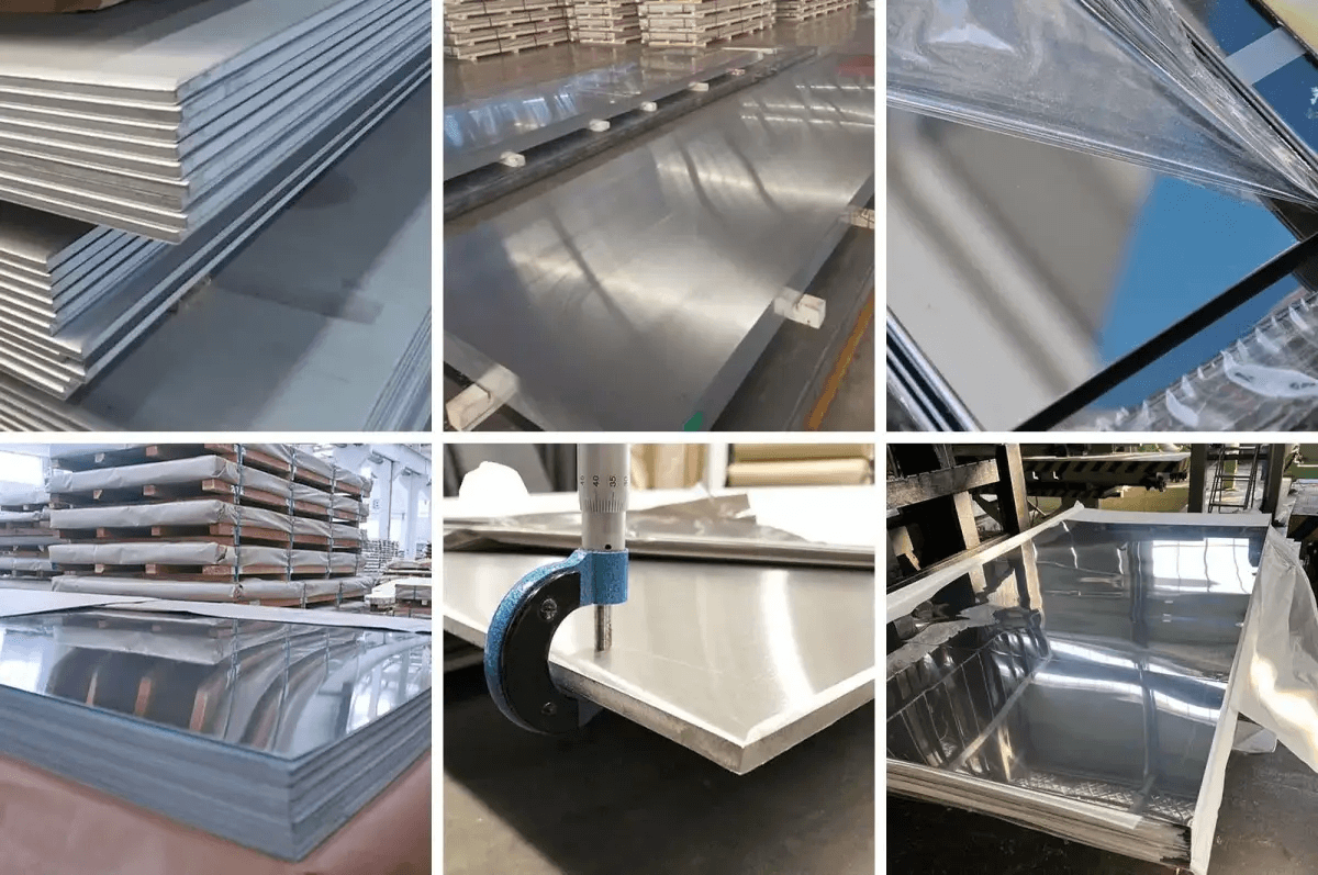 stainless steel plate display stainless steel plate display