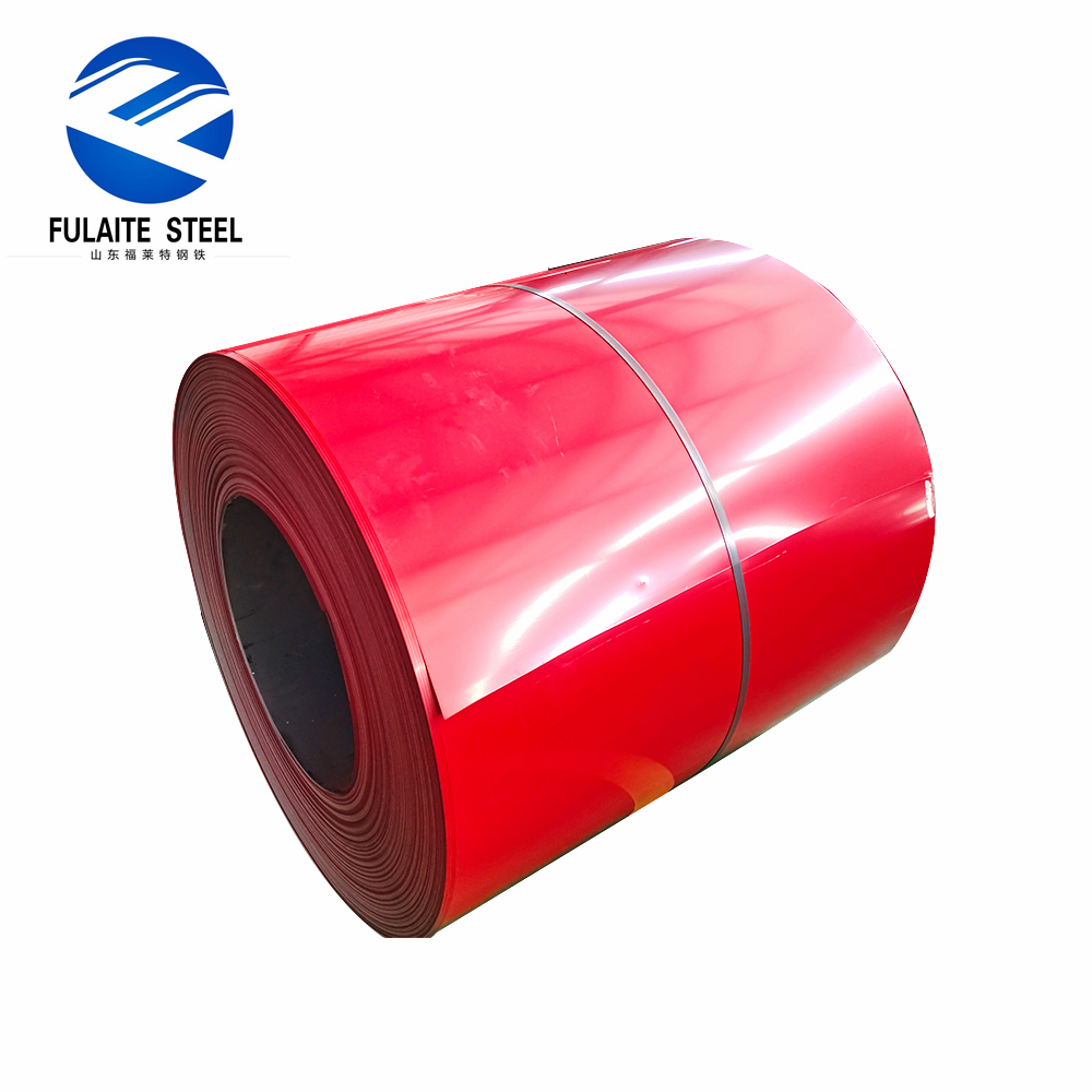 Dx51d Z40 2mm Ral9010 3002 9002 Bobina de Aço Galvanizado Pré-pintado Colorido PPGI Revestido com Excelentes Serviços de Corte e Solda