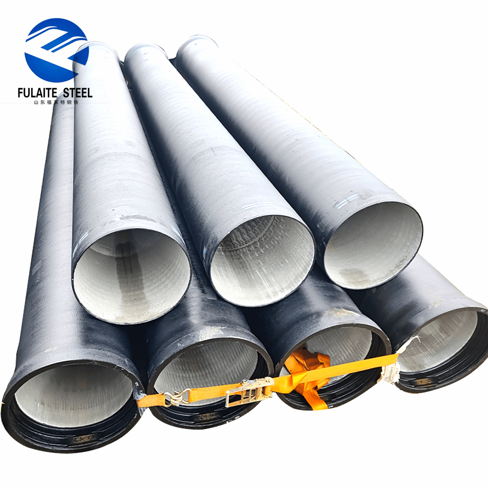 DN100 DN125 DN150 DN300 DN400 DN600 K9 Tubo de Ferro Fundido Nodular Sem Costura Padrão de Tubulação de Água Serviço de Soldagem e Corte Incluído