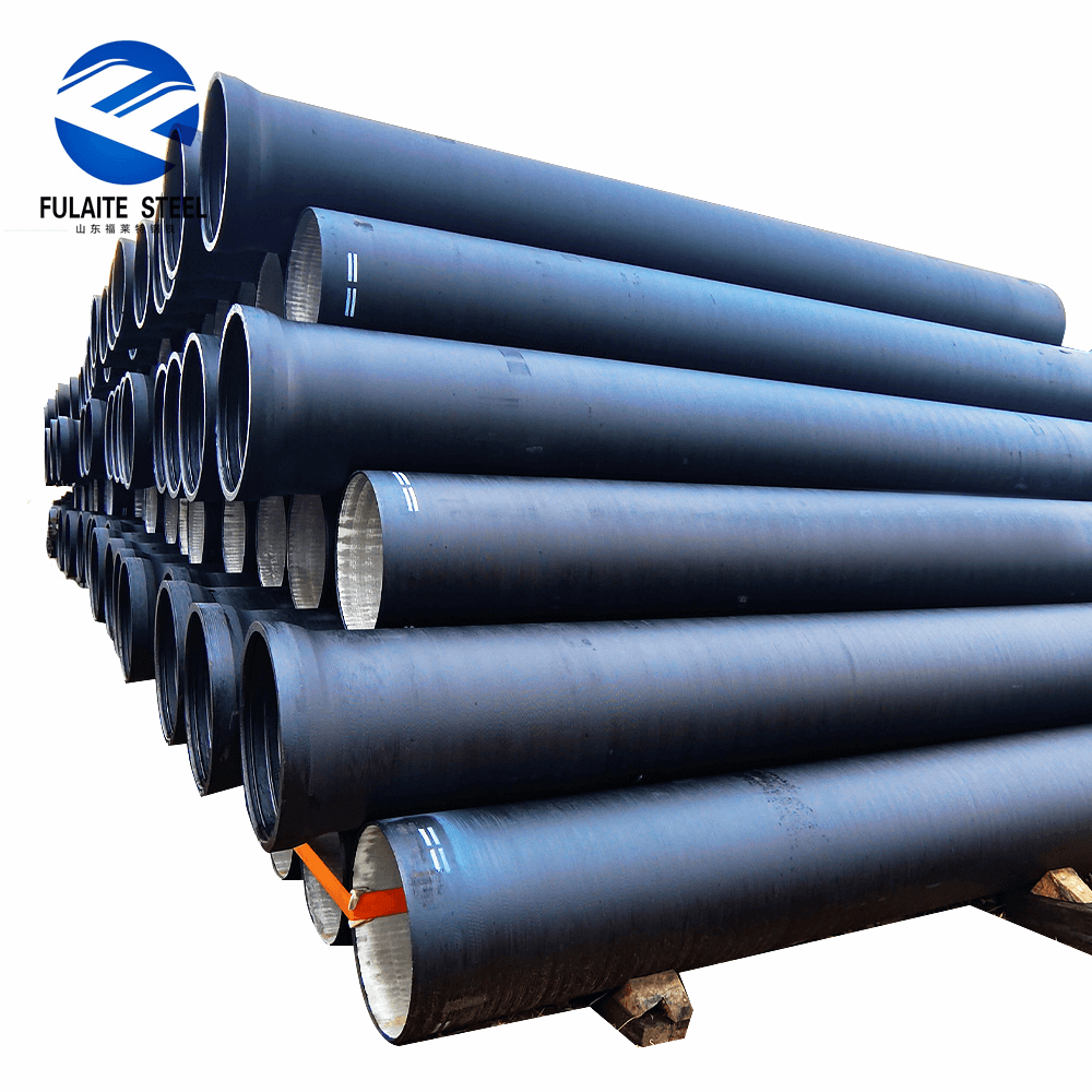 Fabricantes de tubos de ferro dúctil K9 K8 K7 200mm 400mm DN80mm a DN2000mm Dci Di