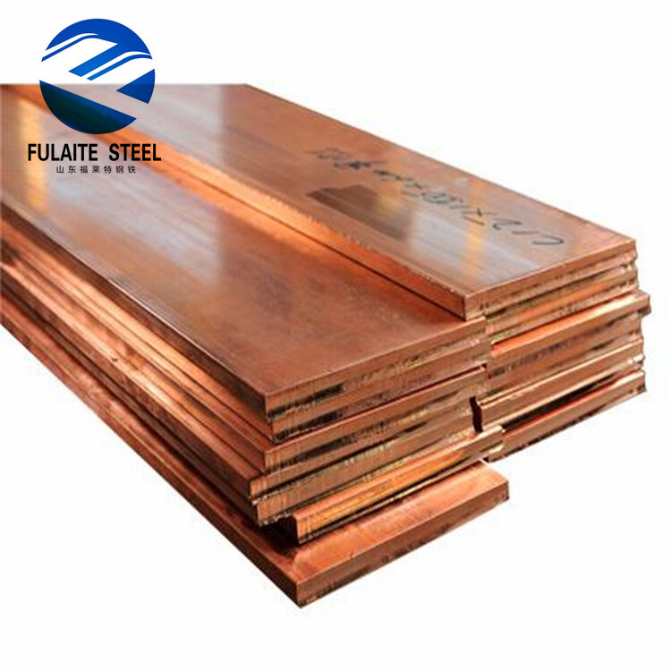 Barra de cobre 5X50mm 10x100mm 20X50mm 20X100mm 8X100mm 8X150mm ASTM B280 / Barra plana de cobre / Barra chata de cobre