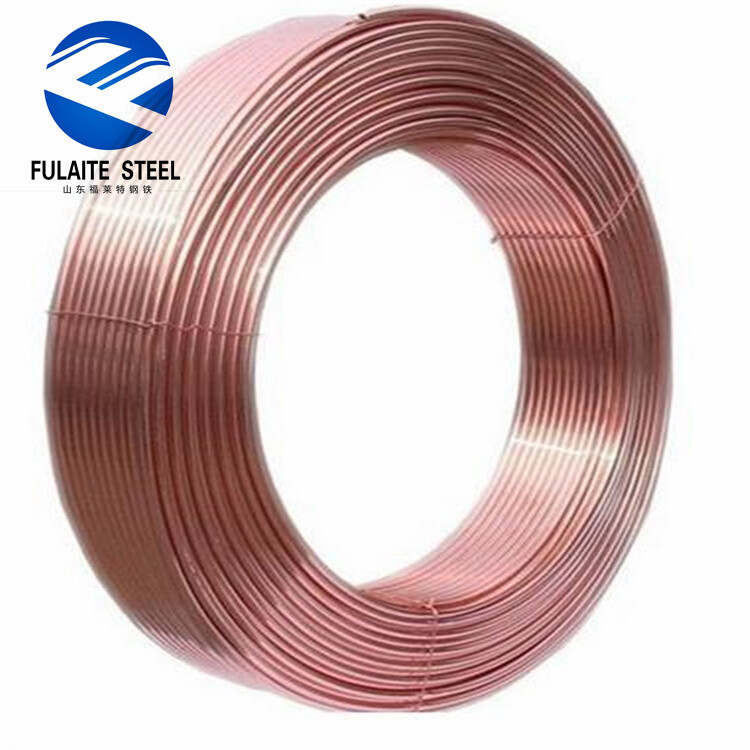 Fabricação de Tubo de Cobre Sem Costura em Bobina Pancake de 3/8inch 1/2inch 1/4inch Preço de Bobina Capilar de Cobre Tubo de Cobre