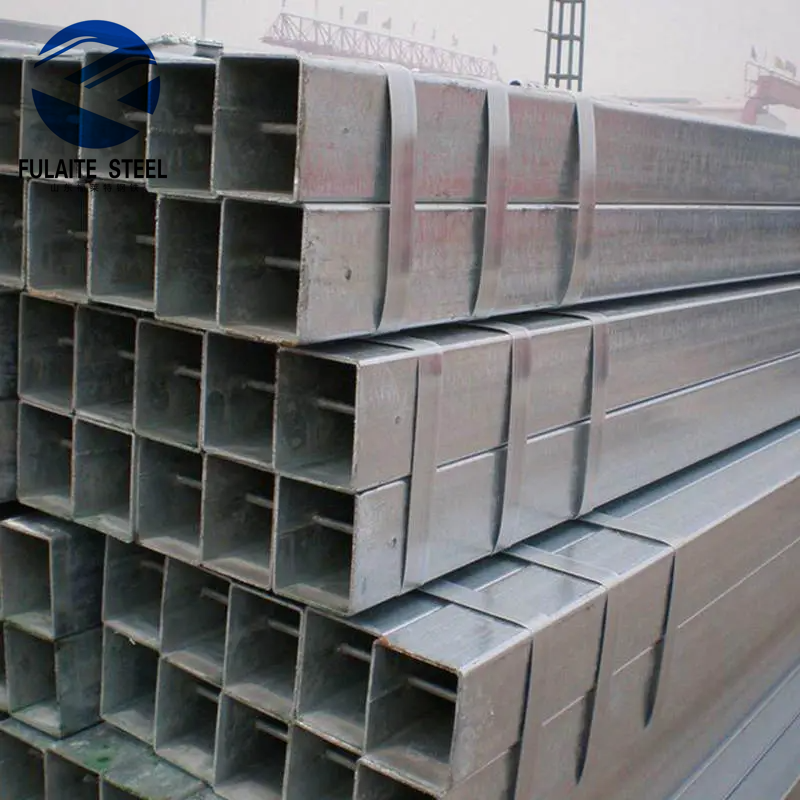 Tubo de Aço Retangular e Quadrado de Metal de Baixo Carbono de Alta Qualidade