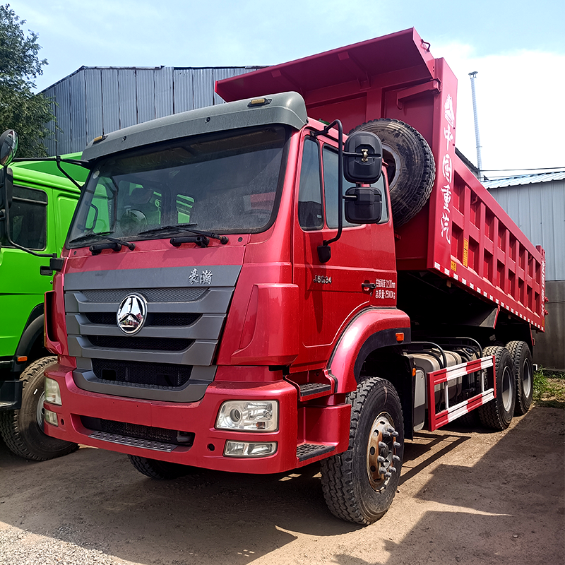 Used Sinotruk Hohan J5G Heavy Truck 340 HP 6X4 Dump Truck