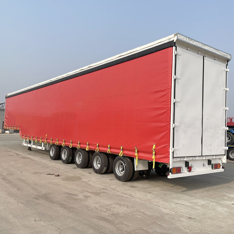 60 Tons Side Curtain Semi-Trailer