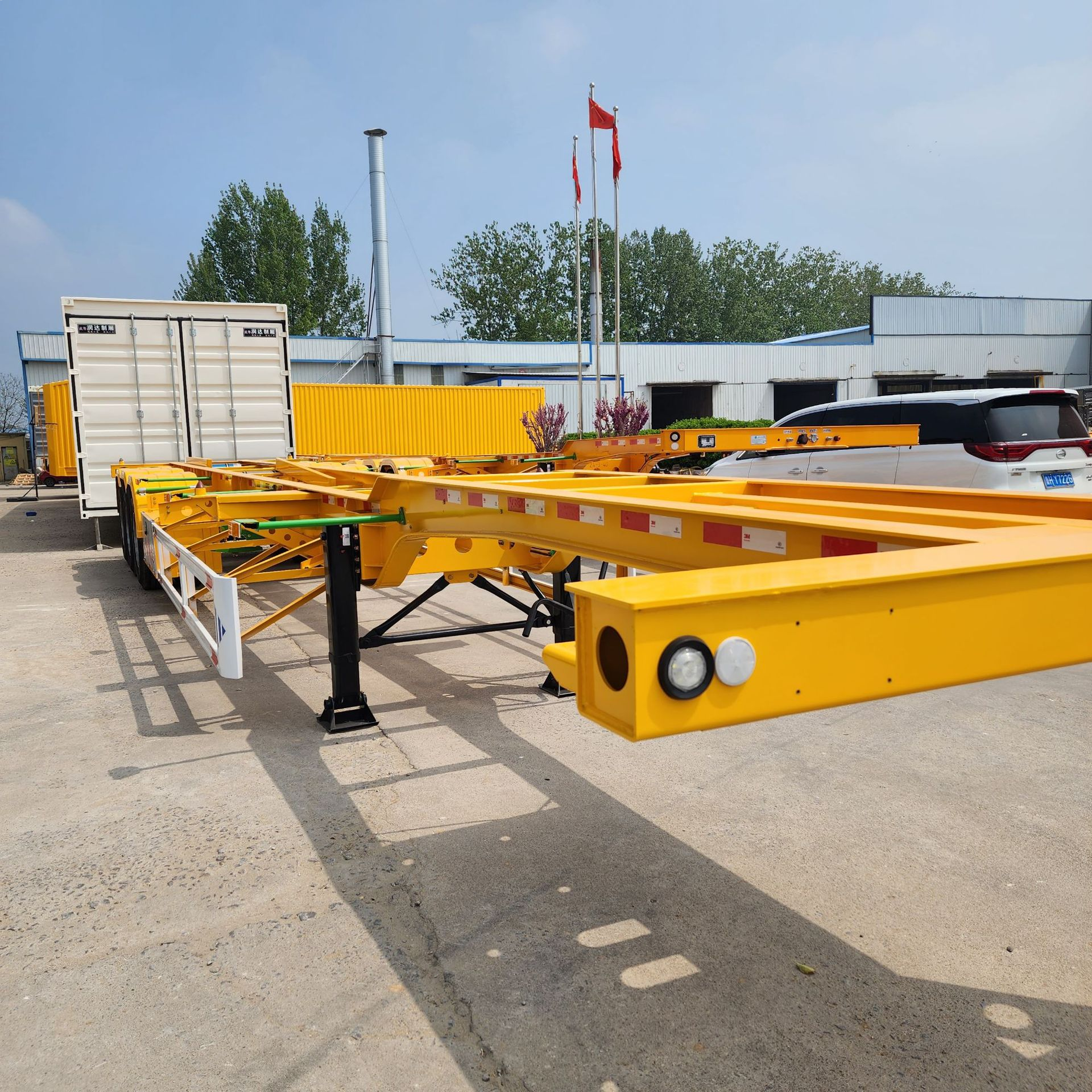 2 Axle 40ft Container Chassis