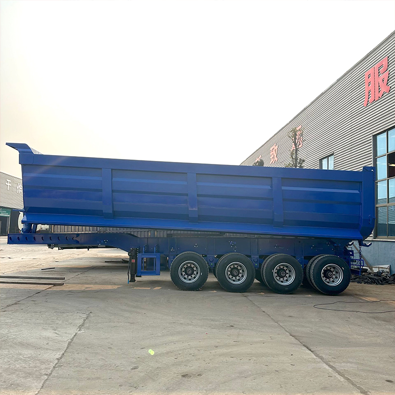 4 Axle U Shape Tipper Trailer