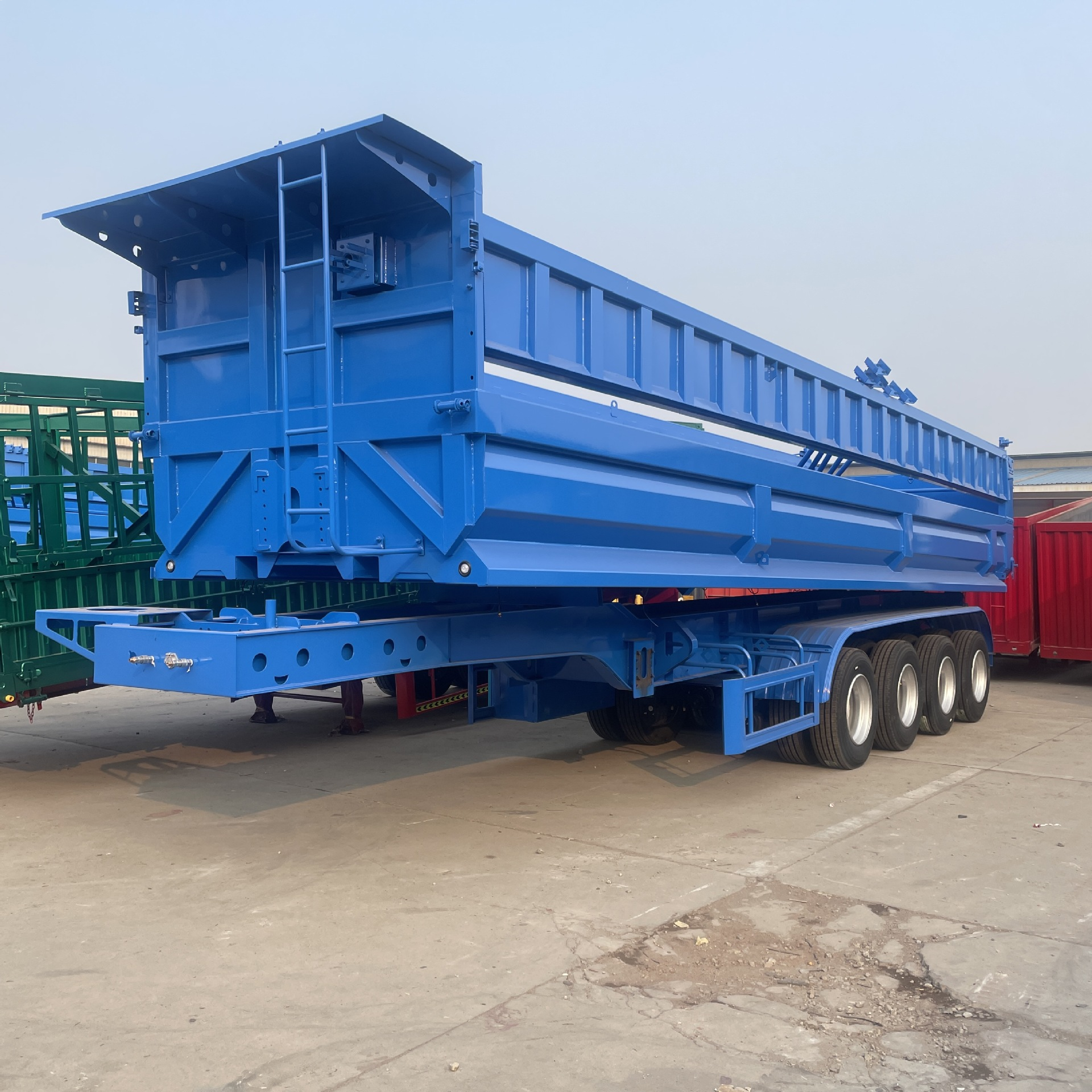 4 Axle U Shape Tipper Trailer