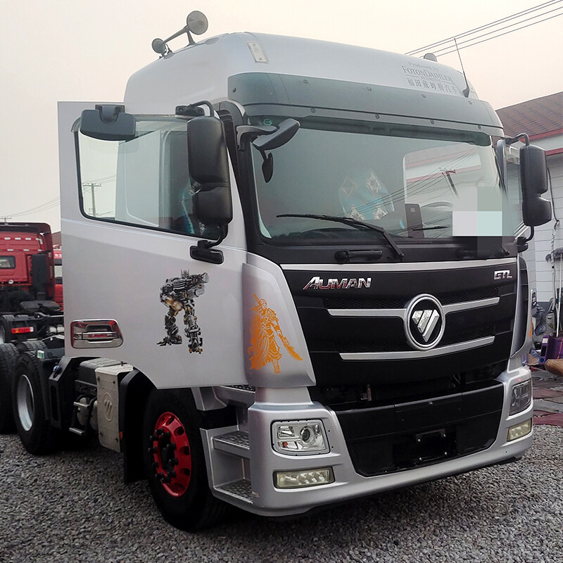 Hot Selling Foton Auman GTL Premium 460 HP 6X4 tractor trailer trucks