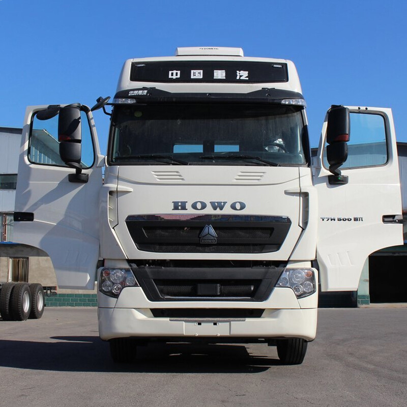 Used HOWO T7h 4X2 500 HP Tractor Truck