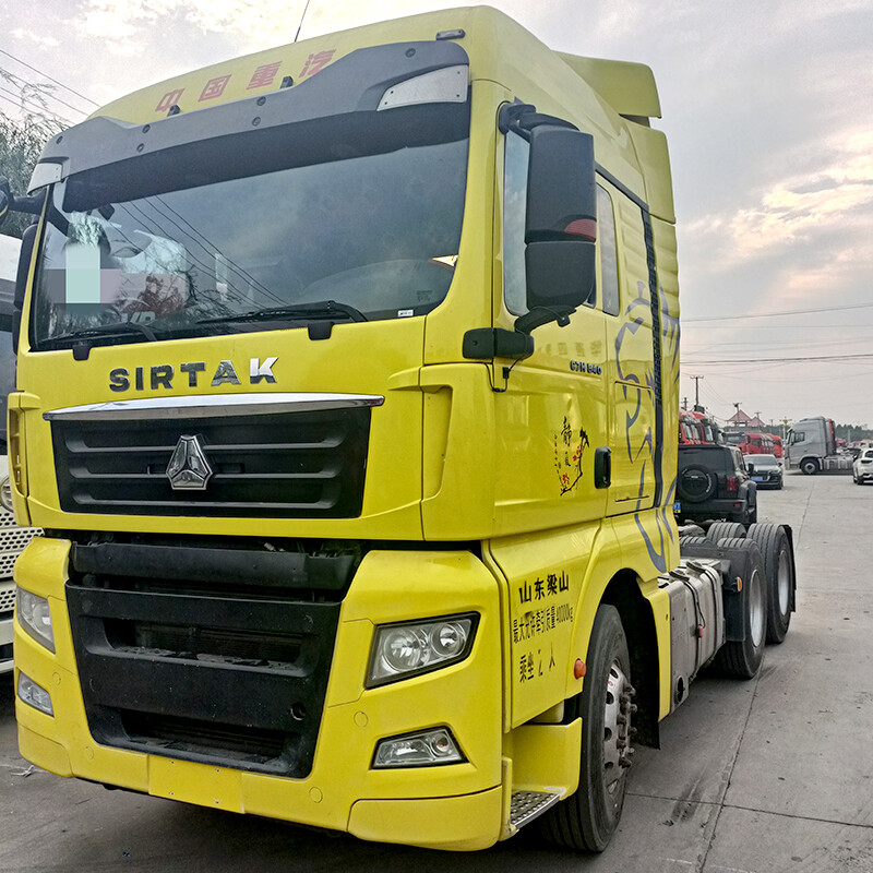 Used Sinotruk C7H heavy truck 540 HP 6X4 Automatic Tractor for Sale