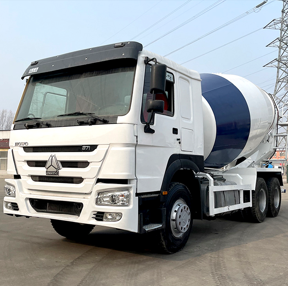 Export Sinotruk Howo 371 64 Concrete Mixer Truck