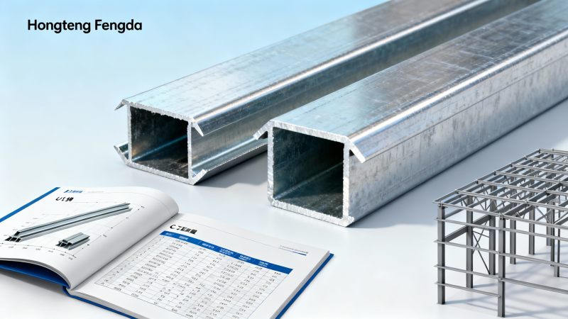 Channel steel dimensions and size chart