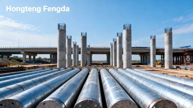 Steel Pile for Bridge Construction: Durability and Load-Bearing Capacity