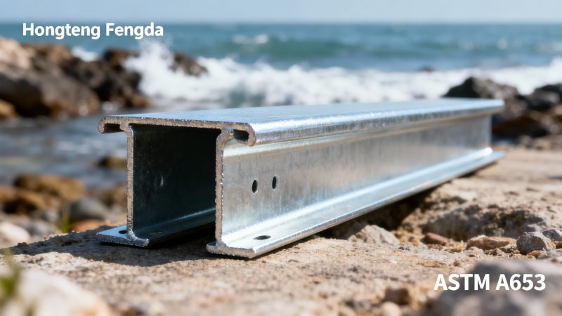 Galvanized C-beam Lifespan in Coastal Environments: Real-World Performance Data from 3-Year Field Monitoring
