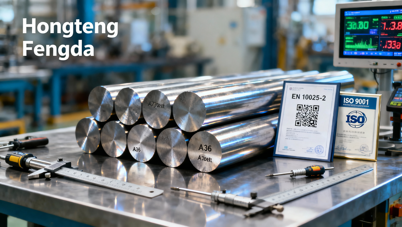 ¿Su fabricante de barras redondas de acero al carbono A36 en Europa cuenta con las certificaciones ISO 9001 y EN 10025-2? Cómo verificarlo: lista de comprobación de un responsable de control de calidad.