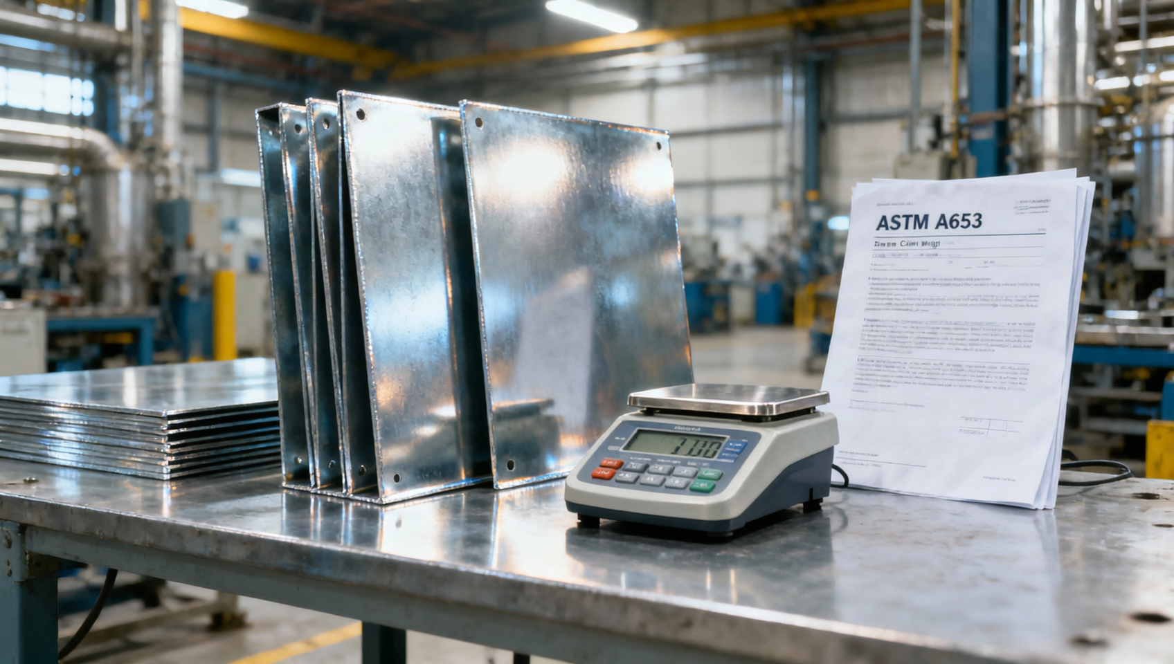 Proveedor de láminas de acero galvanizado en EE. UU.: Qué preguntar sobre el peso del recubrimiento de zinc, el cumplimiento de la norma ASTM A653 y los términos de la garantía