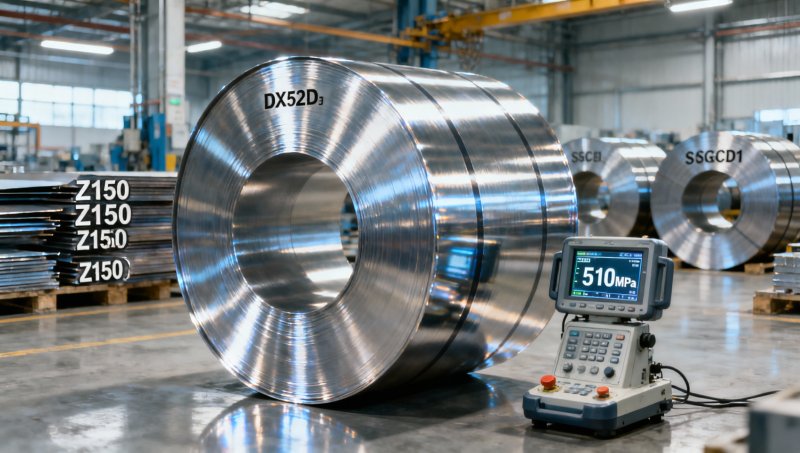 DX52D Steel Specifications Breakdown: Tensile Strength, Elongation & Surface Finish for Appliance Manufacturers