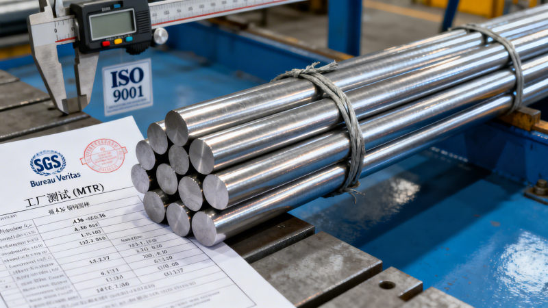 What to ask before ordering A36 Carbon Steel Round Bar from China: 9 due diligence questions for procurement managers