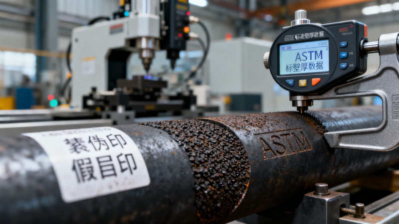 How to identify counterfeit black metal pipe: 4 visual & dimensional red flags for QA teams