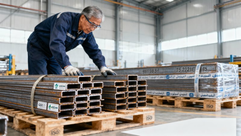 China Exporter Compliance Report: 2026 Updates on Angle vs Channel Steel Packaging, Marking & Documentation for GCC & ASEAN