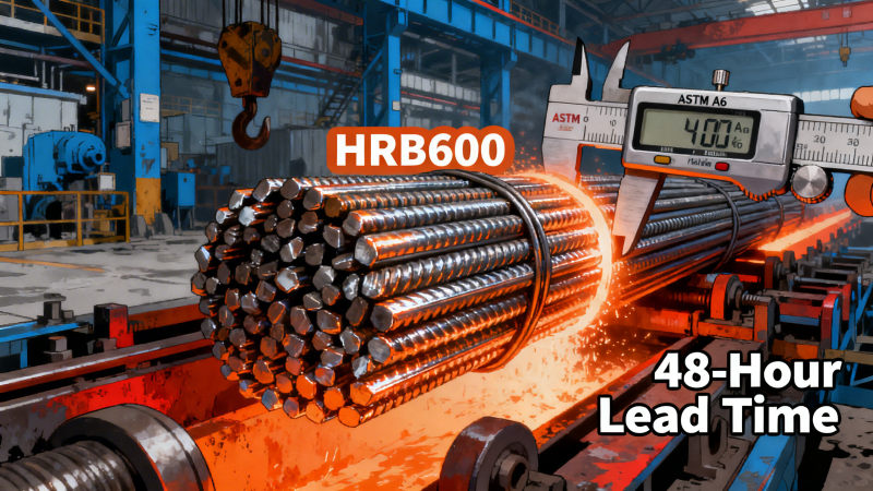 #sstlavar Insights: 48-Hour Lead Time Benchmark for Hot-Rolled Rebar Orders in Q1 2026