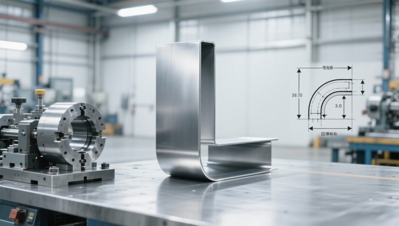 L shaped metal sheet: Bending Radius Limits & Springback Compensation Guide for Fabricators