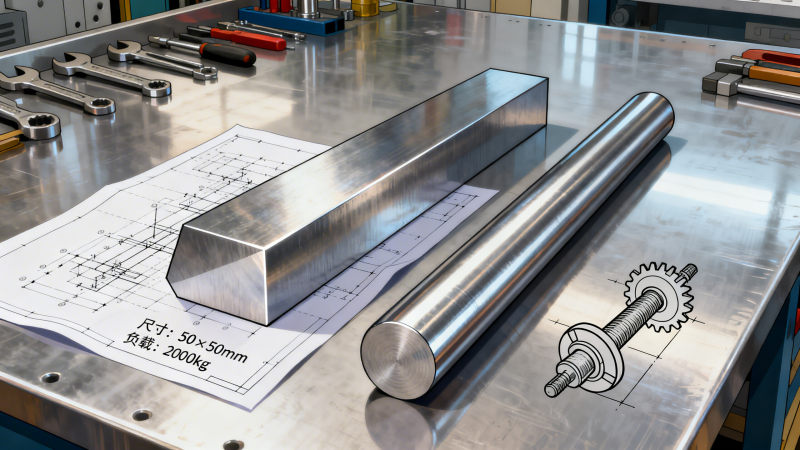 Steel Square Rod vs Steel Round Bar: When to Choose Which for Fabrication Projects?