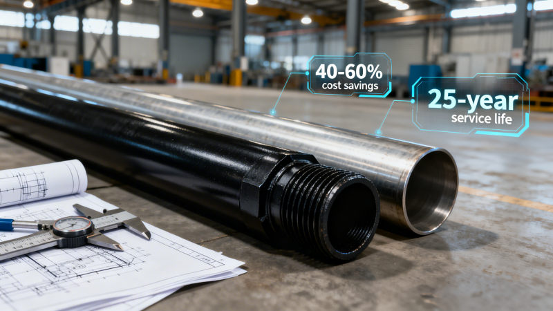 Why 78% of Mid-Sized Contractors Chose Black Steel Plumbing Pipe Over SS304 for Non-Potable Lines in 2026
