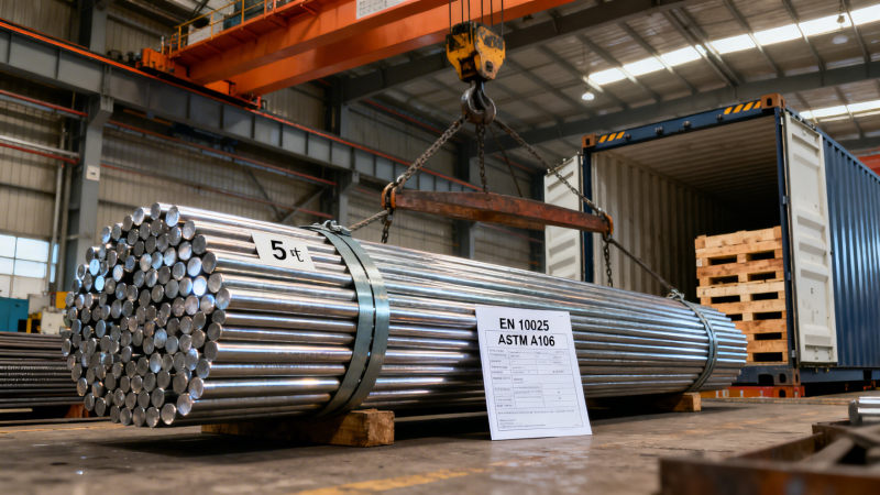 Minimum order quantity for steel rods manufacturer: Why 5-ton MOQ is standard — and when it’s negotiable