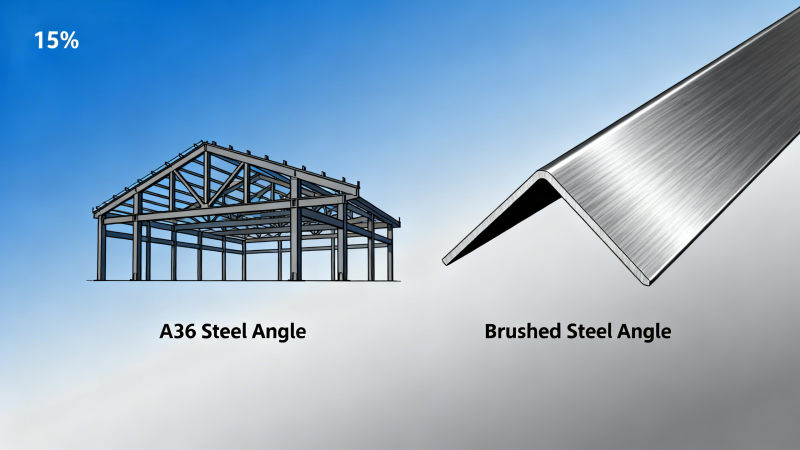 a36 steel angle vs brushed steel angle: Which Option Offers Better Structural Performance?