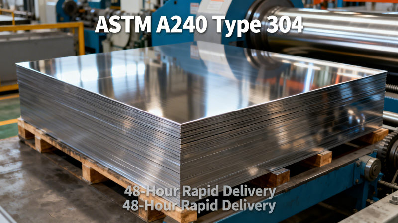 Stainless flat sheet for architectural use: 2026 global supply chain map — where to source A240 Type 304 with 48h lead time